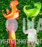 Фольгированная фигура "Динозавр" 84 см