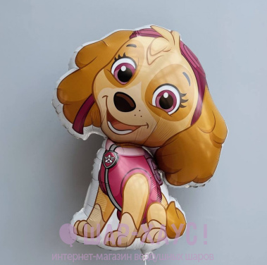 Фольгированный шар "Скай Щенячий патруль" фото