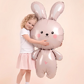 Фольгированная фигура "Зайка" 137 см