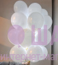  Светящиеся воздушные шары "Белые"