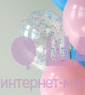 Фонтан из 5 шаров "Баблгам"