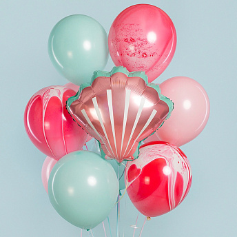 Букет из шаров "Ракушка"
