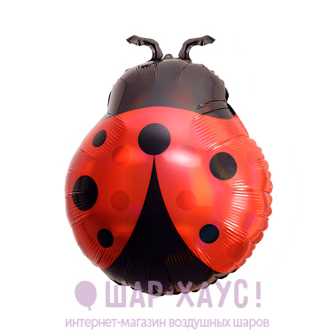 Фольгированная фигура "Божья коровка" фото