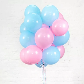 Воздушные шары с гелием "Сладкая вата"