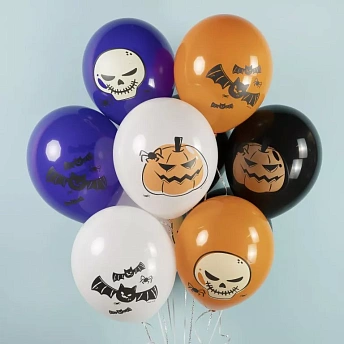 Воздушные шары на Хэллоуин "Страшилки" 