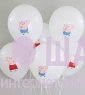 Воздушные шары с гелием "Свинка Пеппа и Джордж"
