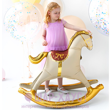 Фольгированная фигура AIR "Лошадка-качалка" фото