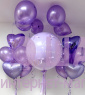 Композиция из шаров "Сирень" 