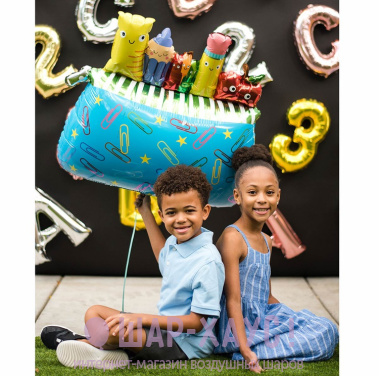 Фольгированная фигура "Пенал" фото