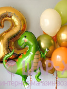 воздушные шары динозавры яркие шары ребенку фото