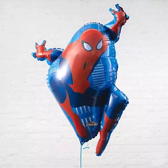 Фольгированный шар "Человек паук в прыжке"