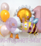 Композиция из шаров "Полянка" 