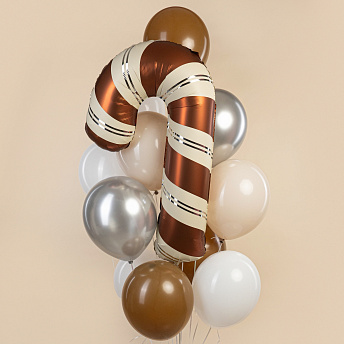 Букет из шаров "Шоколадный леденец"