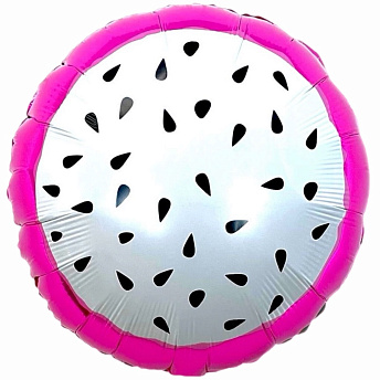 Фольгированный круг "Питахайя" 45 см