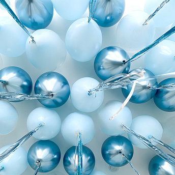 Воздушные шары под потолок "Лунная дорожка"