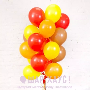 Воздушные шары с гелием "Теплые моменты" фото